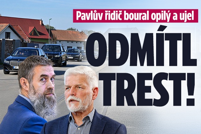 Banner ke žhavému tématu: Pavlův řidič boural opilý a ujel od ...
