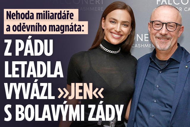 Banner ke žhavému tématu: Miliardář a oděvní magnát: Zřítil se s ...