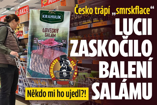 Banner ke žhavému tématu: Česko trápí „smrskflace“: Lucii ...