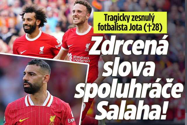 Tragicky zesnulý fotbalista Jota (†28): Zdrcená slova Salaha