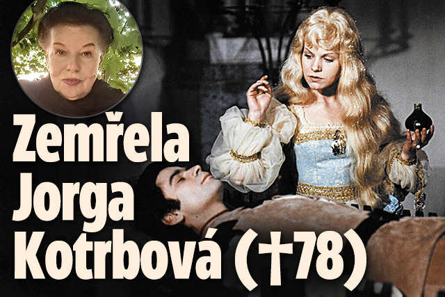 Banner ke žhavému tématu: Zemřela Jorga Kotrbová (†78)
