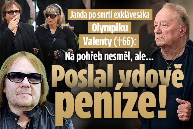 Banner ke žhavému tématu: Janda po smrti exklávesáka Valenty: Na ...