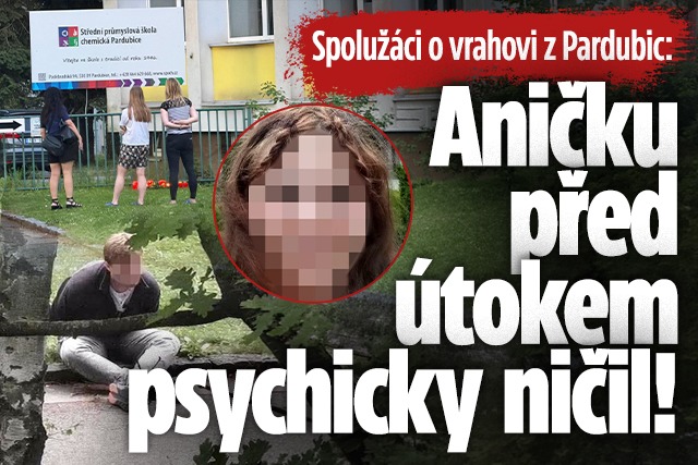 Banner ke žhavému tématu: Spolužáci o vrahovi z Pardubic: Aničku ...