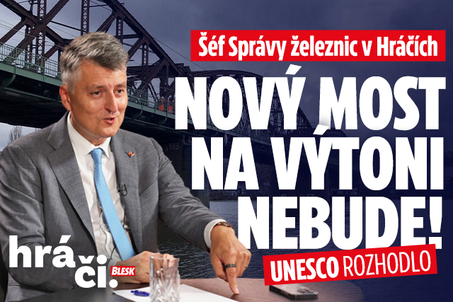 Šéf Správy železnic v Hráčích: Nový most z Výtoně nebude!