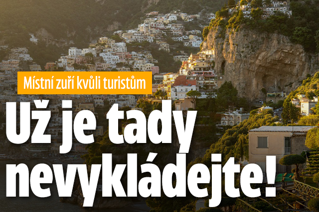 Banner ke žhavému tématu: Místní zuří kvůli turistům: Už je tady ...