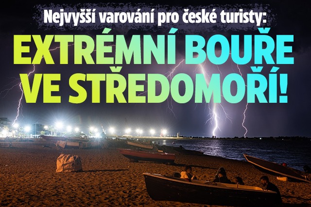 Banner ke žhavému tématu: Varování pro české turisty: Extrémní ...
