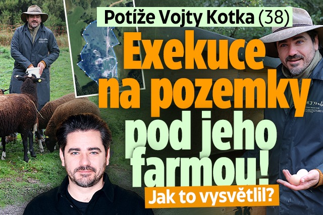 Banner ke žhavému tématu: Potíže Vojty Kotka (38): Exekuce na ...