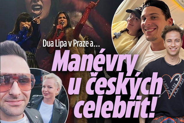 Dua Lipa v Praze: Celebrity ve varu! Kdo se na akci nedostal
