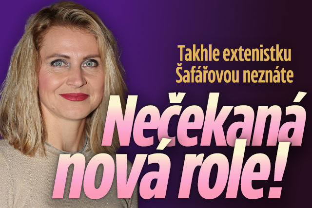 Banner ke žhavému tématu: Takhle extenistku Šafářovou neznáte: ...