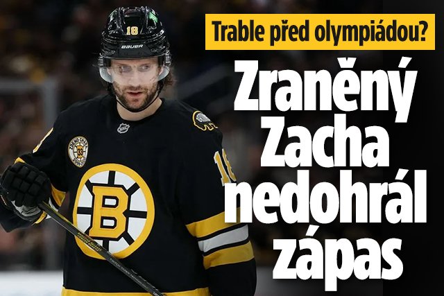 Banner ke žhavému tématu: Trable před olympiádou? Zraněný Zacha ...