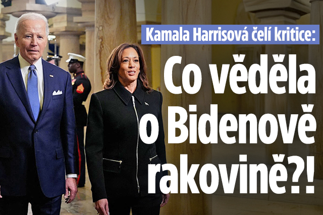 Harrisová čelí kritice: Co věděla o Bidenově rakovině?!