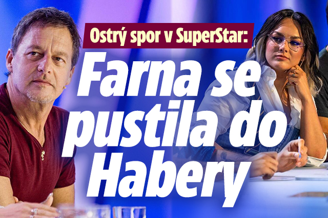 Banner ke žhavému tématu: Ostrý spor v SuperStar: Farna se ...