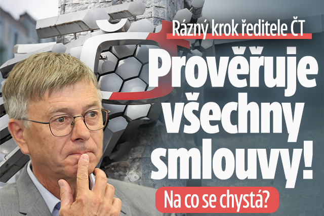 Banner ke žhavému tématu: Rázný krok ředitele ČT: Nechal prověřit ...