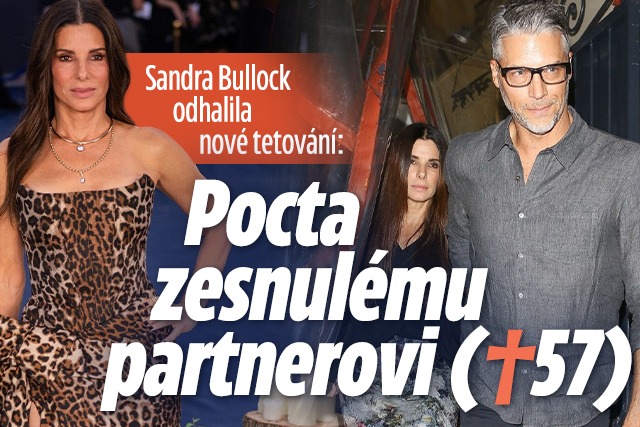 Banner ke žhavému tématu: Sandra Bullock odhalila nové tetování: ...