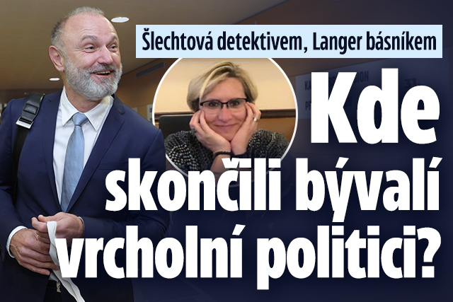 Co dnes dělají vrcholní expolitici? Langer jako básník