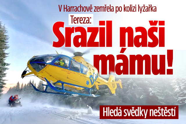 Banner ke žhavému tématu: Dcera lyžařky zesnulé v Harrachově: ...