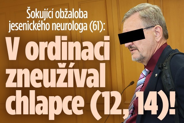 Banner ke žhavému tématu: Jesenický neurolog měl v ordinaci ...