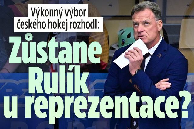 Výbor na svazu hokeje rozhodl: Zůstane Rulík u reprezentace?