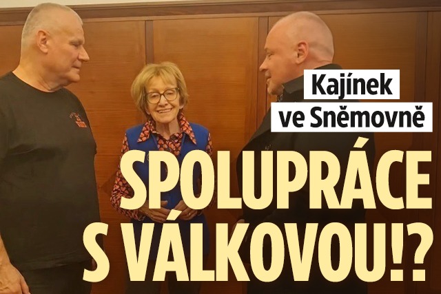 Banner ke žhavému tématu: Kajínek ve Sněmovně: Chce spolupracovat ...