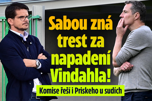 Banner ke žhavému tématu: Sabou zná trest za napadení Vindahla! ...