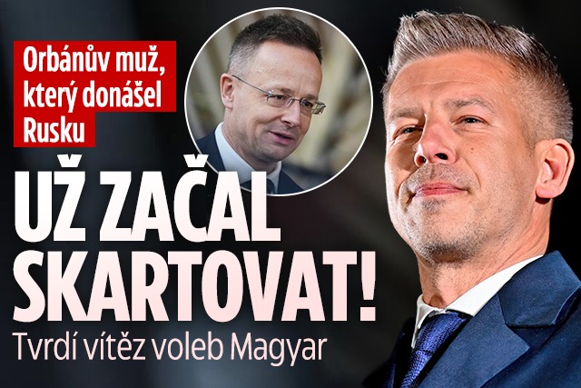 Banner ke žhavému tématu: Orbánův muž, který donášel Rusku: Ničí ...