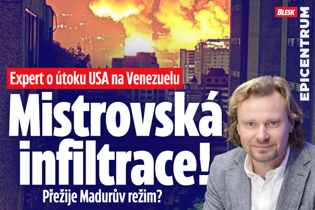 Banner ke žhavému tématu: Expert o útoku USA na Venezuelu: ...