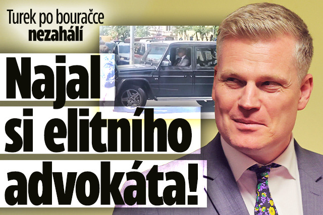Banner ke žhavému tématu: Turek po bouračce: Najal si elitního ...