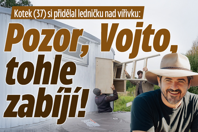 Banner ke žhavému tématu: Kotek si přidělal ledničku nad vířivku: ...