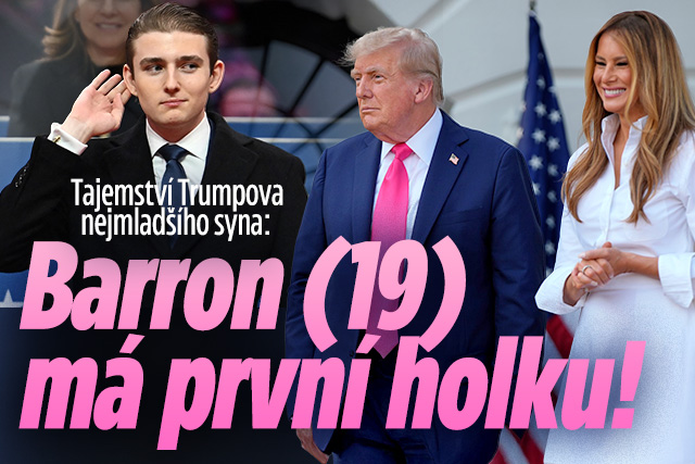 Tajemství Trumpova syna: Barron (19) má první přítelkyni