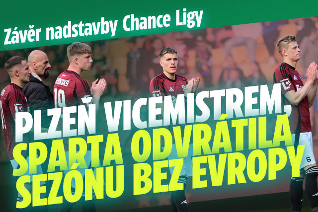 Závěr nadstavby: Plzeň vicemistrem, Sparta odvrátila blamáž