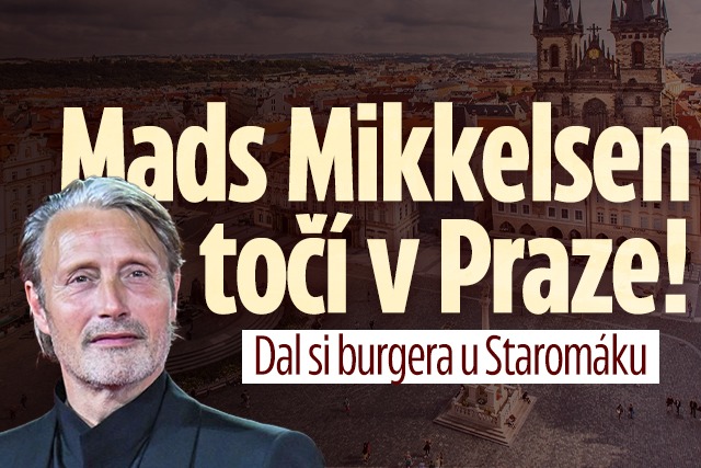 Banner ke žhavému tématu: Další hvězda točí v Praze: Mads ...