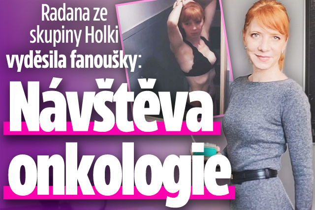 Banner ke žhavému tématu: Radana ze skupiny Holki vyděsila ...