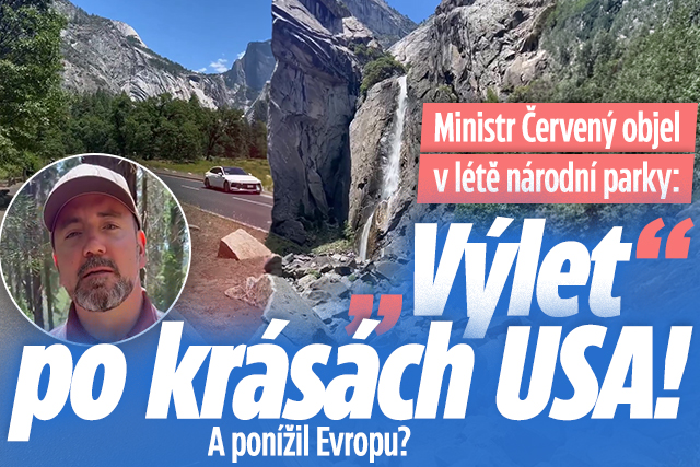 Banner ke žhavému tématu: Pracovní „výlet“ ministra Červeného: ...