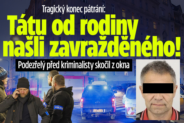 Banner ke žhavému tématu: Tátu našli mrtvého: Vrah před policisty ...