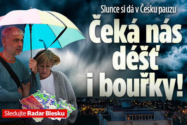 Banner ke žhavému tématu: Slunce si dá v Česku pauzu: Čeká nás ...