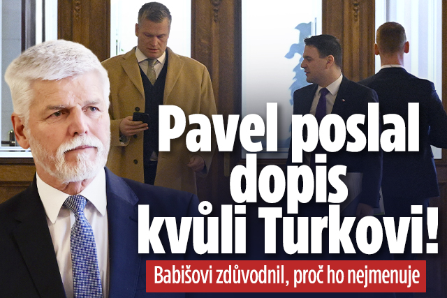 Banner ke žhavému tématu: Pavel poslal dopis kvůli Turkovi! Proč ...