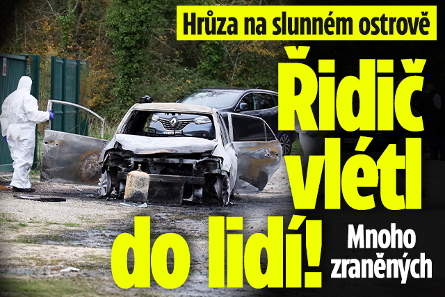 Banner ke žhavému tématu: Hrůza na slunném ostrově: Řidič vlétl ...