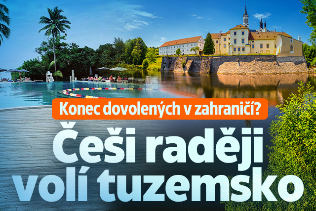 Konec dovolených v zahraničí? Češi volí raději tuzemsko