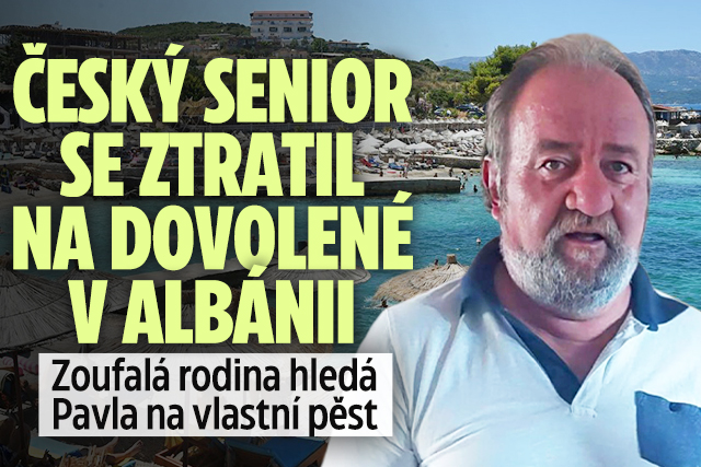 Banner ke žhavému tématu: Čech Pavel se ztratil na dovolené v ...