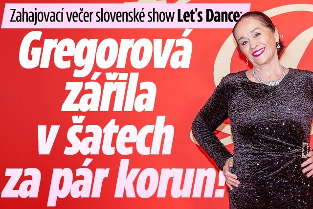 Banner ke žhavému tématu: Zahajovací večer Let's Dance: Gregorová ...