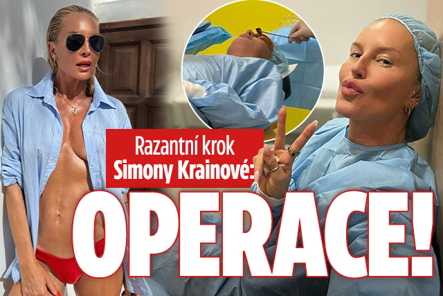 Banner ke žhavému tématu: Razantní krok Simony Krainové: Operace!