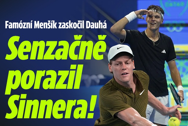 Banner ke žhavému tématu: Famózní Menšík zaskočil Dauhá: Senzačně ...