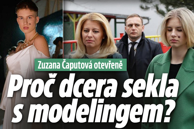 Banner ke žhavému tématu: Čaputová otevřeně: Proč dcera sekla s ...