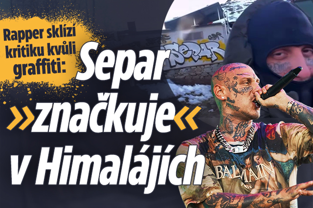 Banner ke žhavému tématu: Rapper sklízí kritiku: Separ »značkuje« ...
