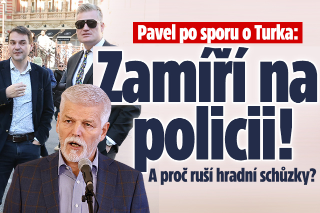Banner ke žhavému tématu: Pavel zamíří na policii kvůli Macinkovi