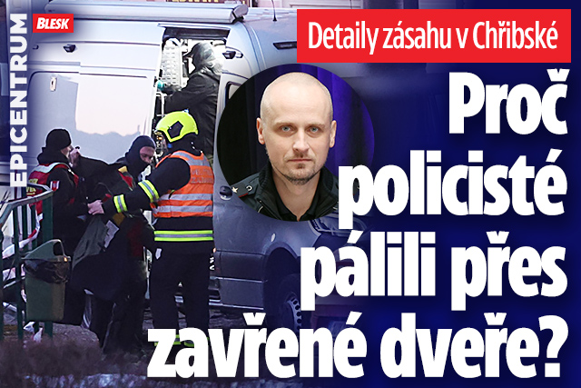 Banner ke žhavému tématu: Zásah v Chřibské: Proč policisté pálili ...