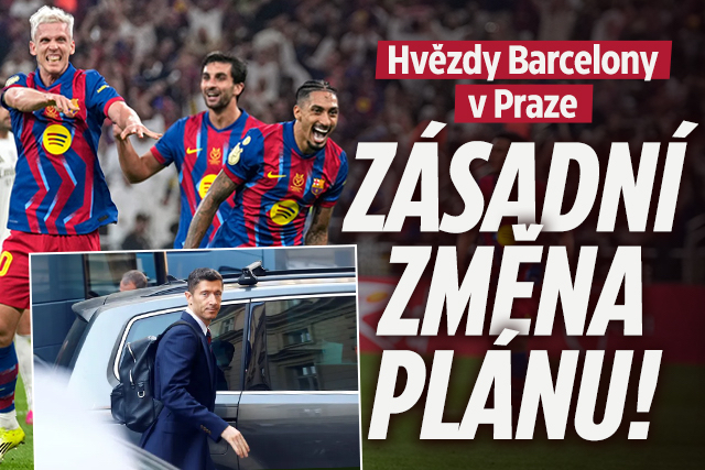Banner ke žhavému tématu: Hvězdy Barcelony v Praze! Zásadní změna ...
