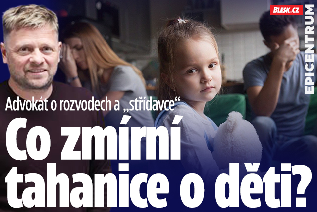 Banner ke žhavému tématu: Epicentrum: Advokát o střídavce, ...