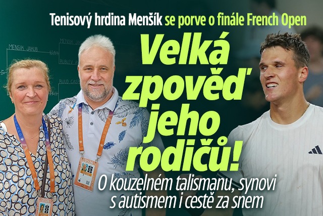 Banner ke žhavému tématu: Hrdina Menšík na French Open: Velká ...