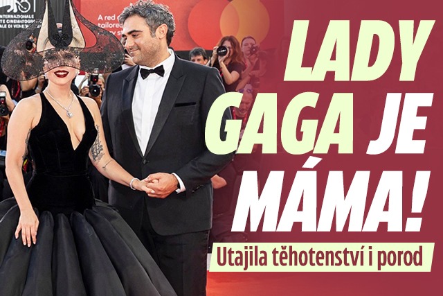 Banner ke žhavému tématu: Lady Gaga je máma! Utajila těhotenství ...